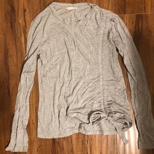 LUSH gray top xs
